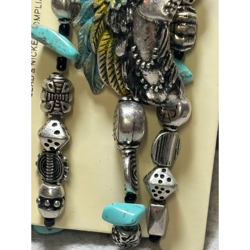 #36. Native American Stretch Bracelet